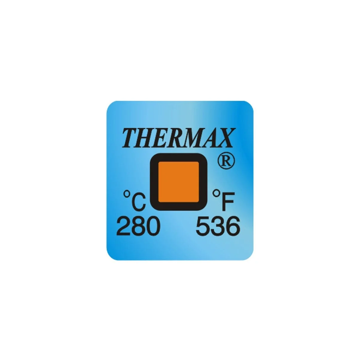 THERMAX SINGLE LEVEL IRREVERSIBLE LABELS 280C